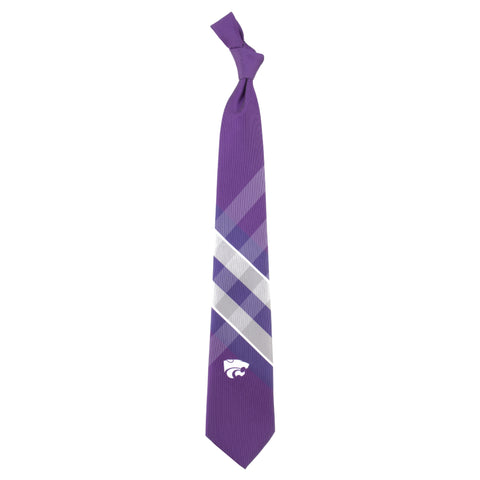  Kansas State Wildcats Grid Style Neck Tie