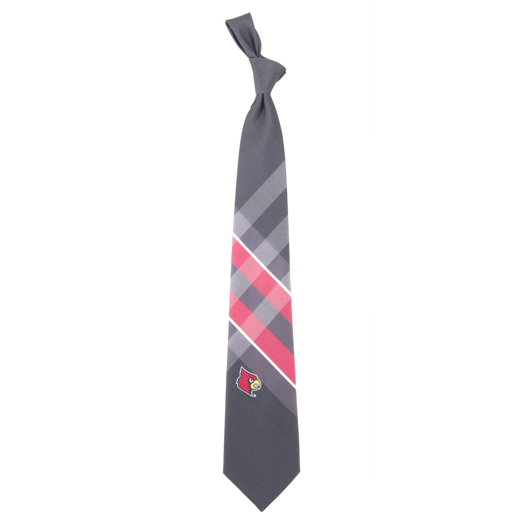 Louisville Cardinals Grid Style Neck Tie