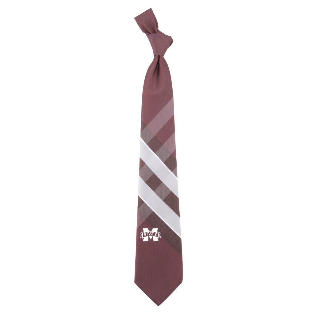  Mississippi State Bulldogs Grid Style Neck Tie