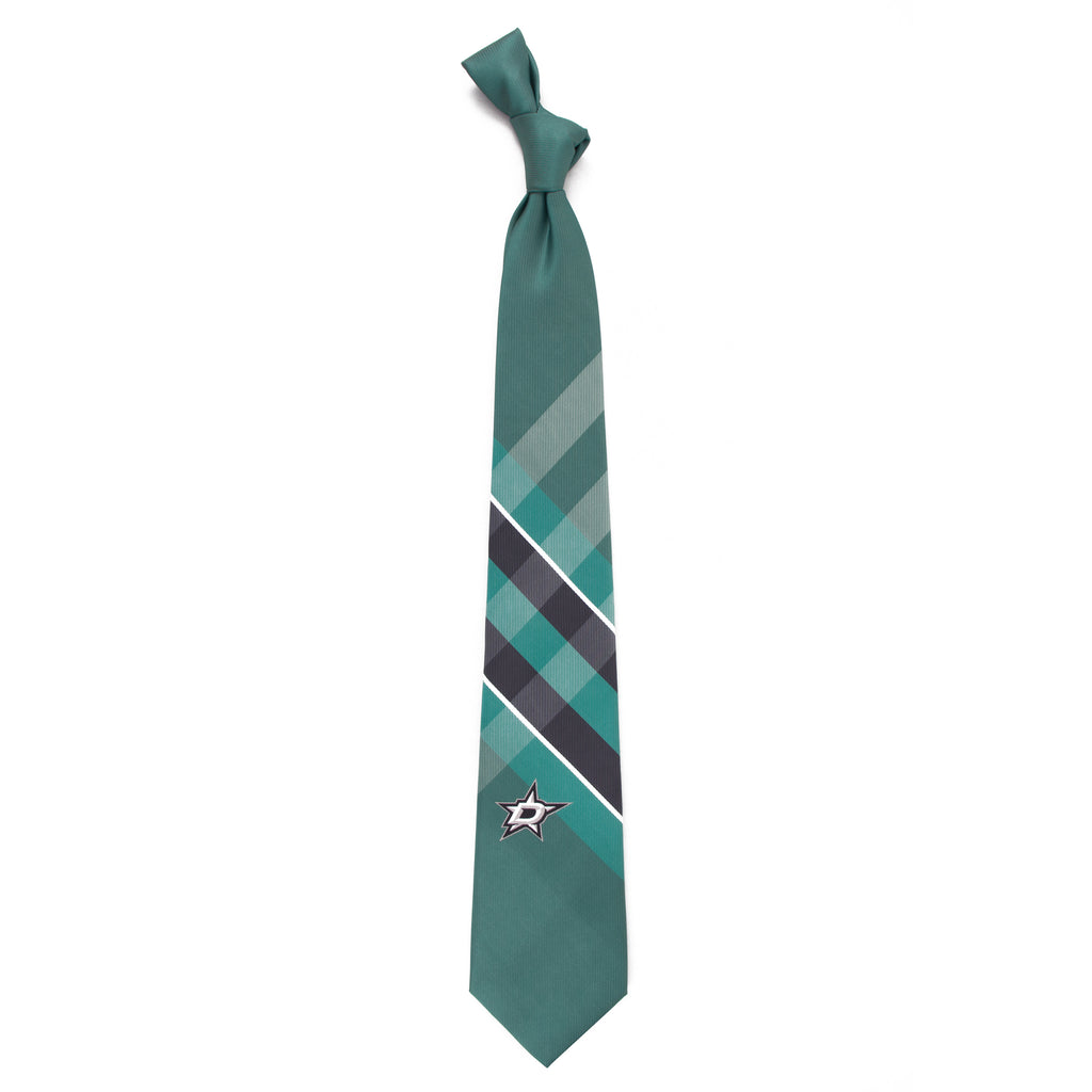  Dallas Stars Grid Style Neck Tie