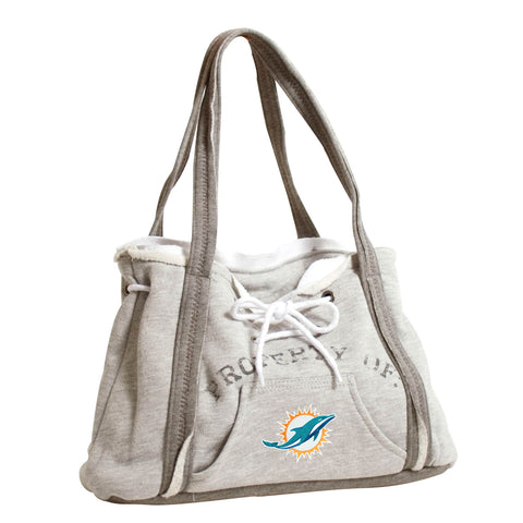 Miami Dolphins Hoodie Purse - Grey