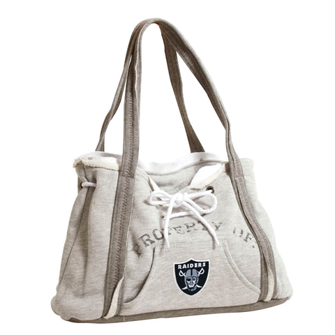 Oakland Raiders Hoodie Purse - Grey