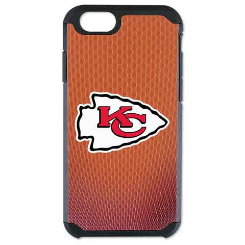 Kansas City Chiefs Phone Case Classic Football Pebble Grain Feel iPhone 6 