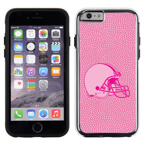Cleveland Browns Phone Case Pink Football Pebble Grain Feel iPhone 6 Case 