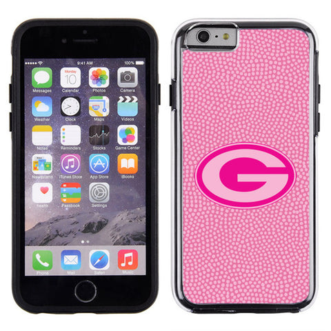 Green Bay Packers s Phone Case Pink Football Pebble Grain Feel iPhone 6 CO