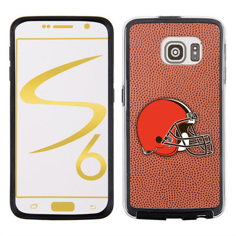 Cleveland Browns Phone Case Classic Football Pebble Grain Feel Samsung Galaxy S6 