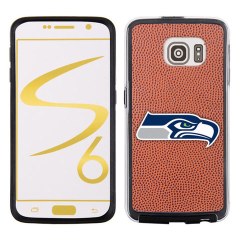 Seattle Seahawks Classic Football Pebble Grain Feel Samsung Galaxy S6 Case