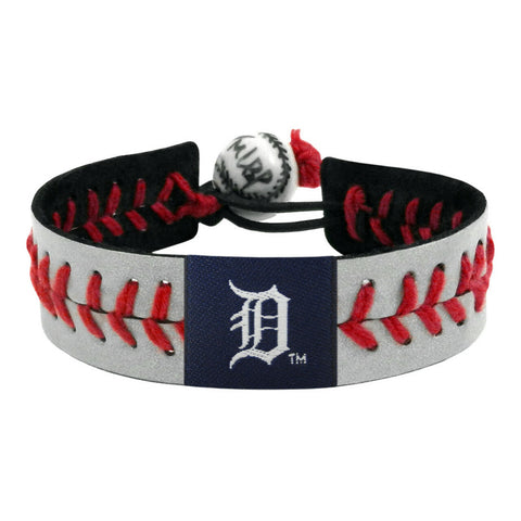 Detroit Tigers Bracelet Reflective Baseball 