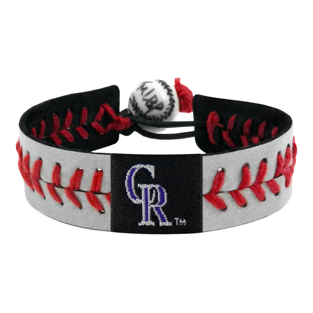 Colorado Rockies Bracelet Reflective Baseball 