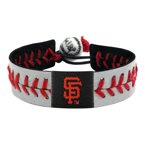 San Francisco Giants Bracelet Reflective Baseball CO