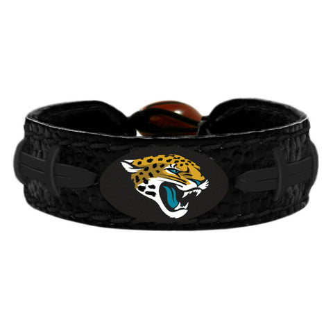 Jacksonville Jaguars Bracelet Team Color Tonal Black Football 