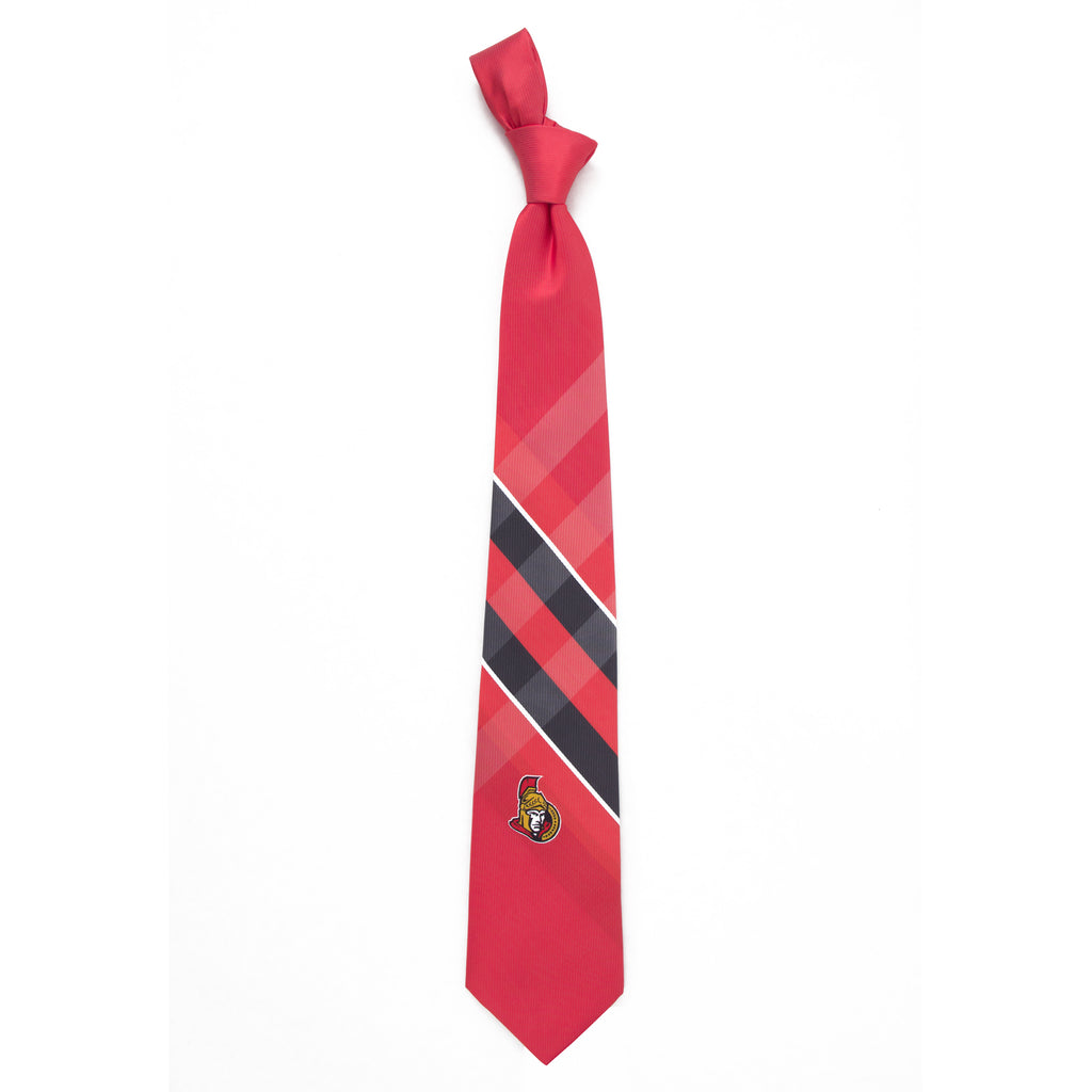  Ottawa Senators Grid Style Neck Tie