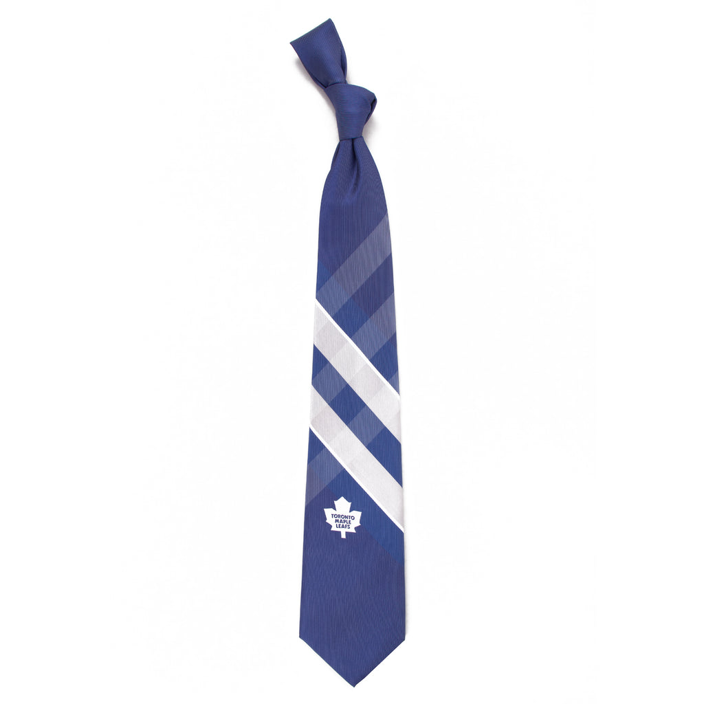  Toronto Maple Leafs Grid Style Neck Tie