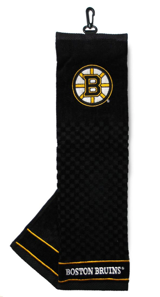 Boston Bruins Golf Towel 16x22 Embroidered Special Order