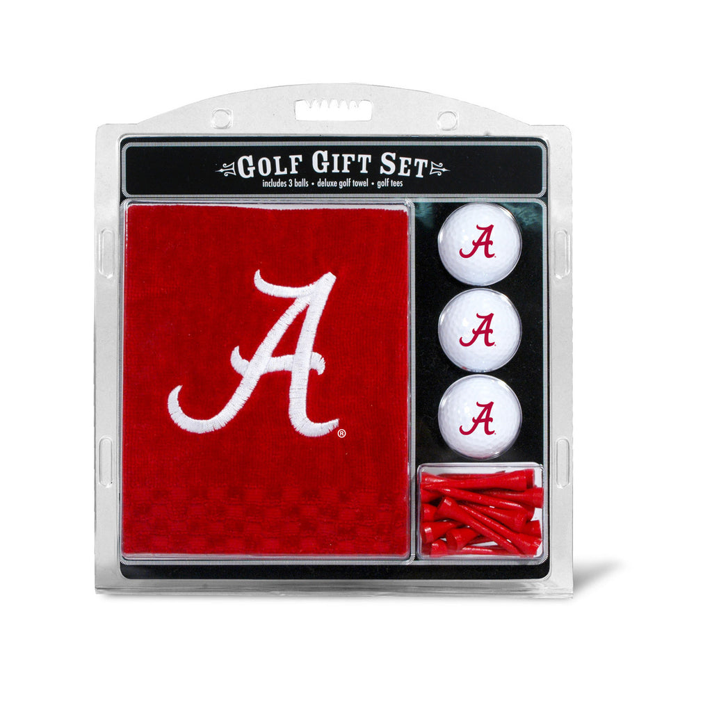 Alabama Crimson Tide Golf Gift Set with Embroidered Towel