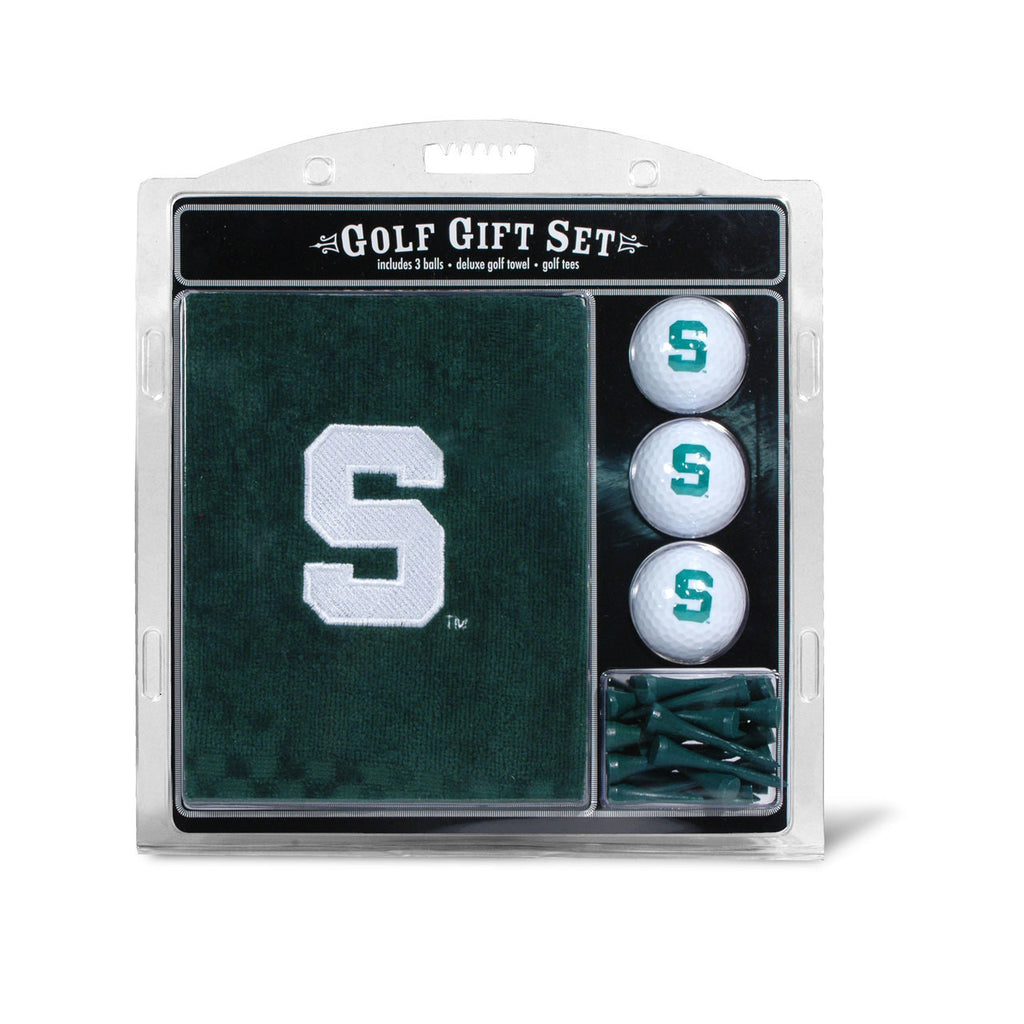 Michigan State Spartans Golf Gift Set with Embroidered Towel Special Order