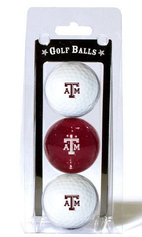Texas A&M Aggies 3 Pack of Golf Balls Special Order