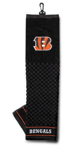 Cincinnati Bengals 16"x22" Embroidered Golf Towel Special Order
