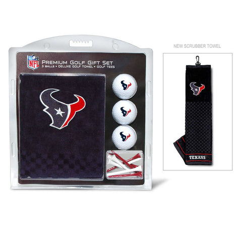 Houston Texans Golf Gift Set with Embroidered Towel Special Order