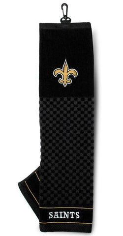 New Orleans Saints 16"x22" Embroidered Golf Towel Special Order