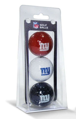 New York Giants 3 Pack of Golf Balls Special Order