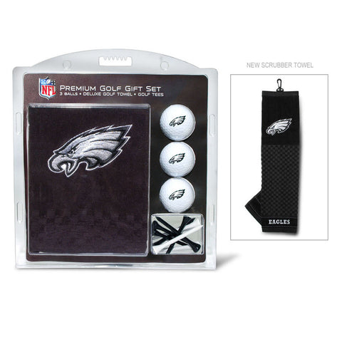 Philadelphia Eagles Golf Gift Set with Embroidered Towel Special Order