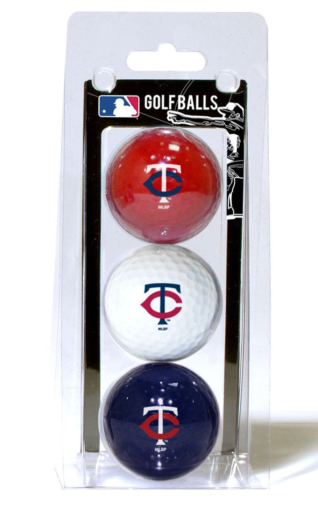 Minnesota Twins 3 Pack of Golf Balls