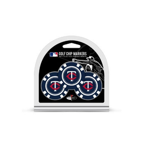 Minnesota Twins Golf Chip with Marker 3 Pack Special Order