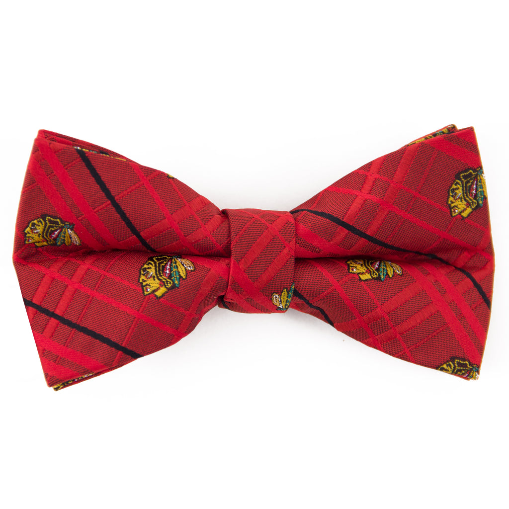  Chicago Blackhawks Oxford Style Bow Tie