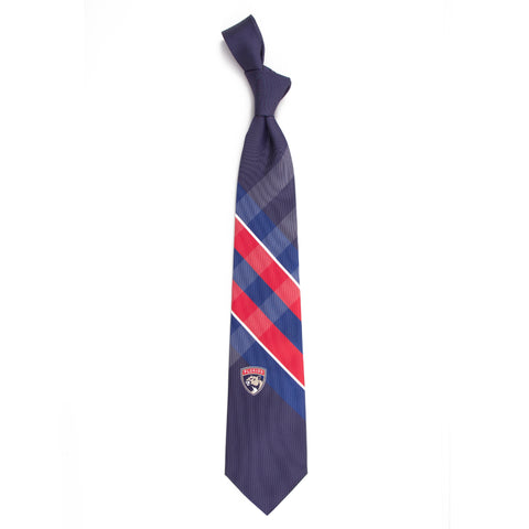  Florida Panthers Grid Style Neck Tie