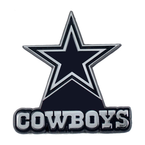 Dallas Cowboys Auto Emblem Premium Metal Chrome