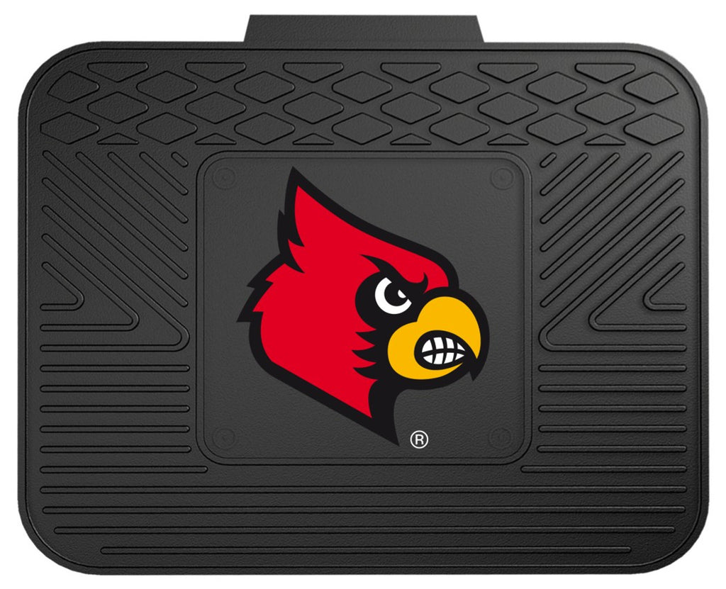 Louisville Cardinals Car Mat Heavy Duty Vinyl Rear Seat Special Order