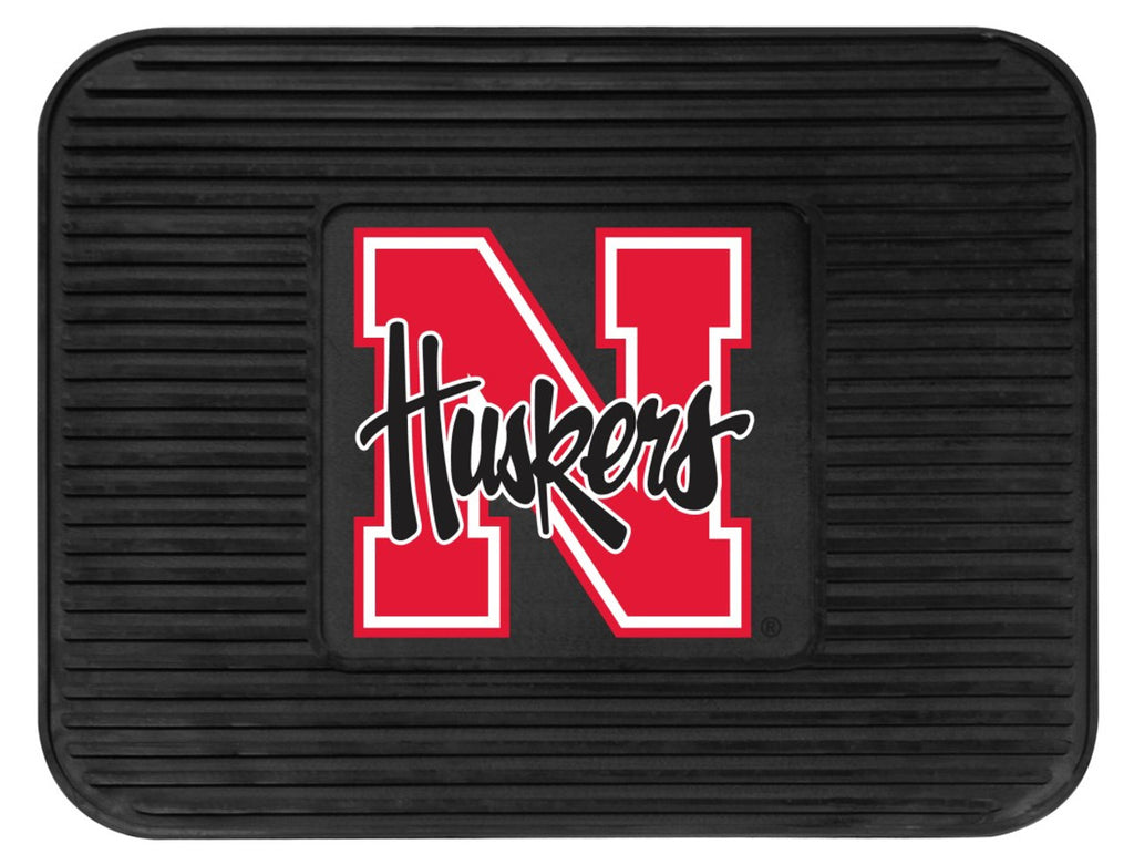 Nebraska Cornhuskers Car Mat Heavy Duty Vinyl Rear Seat