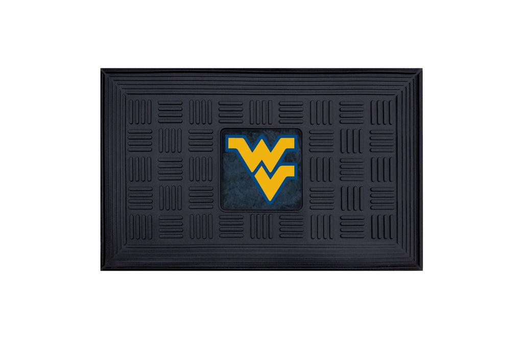 West Virginia Mountaineers Door Mat 19x30 Medallion Special Order