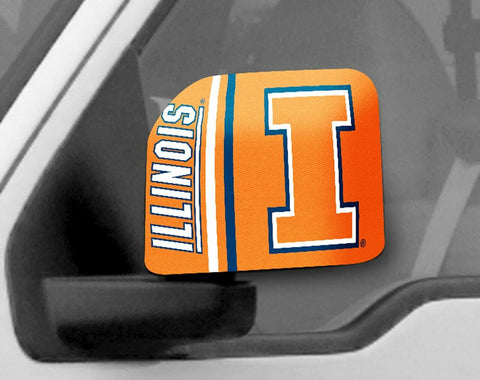 Illinois Fighting Illini Mirror Cover Large 