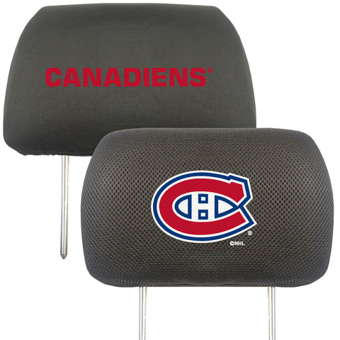 Montreal Canadiens Headrest Covers FanMats Special Order