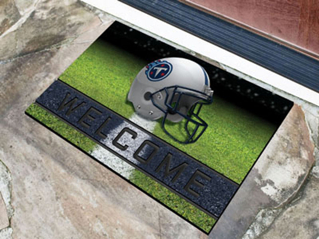 Tennessee Titans Door Mat 18x30 Welcome Crumb Rubber Special Order