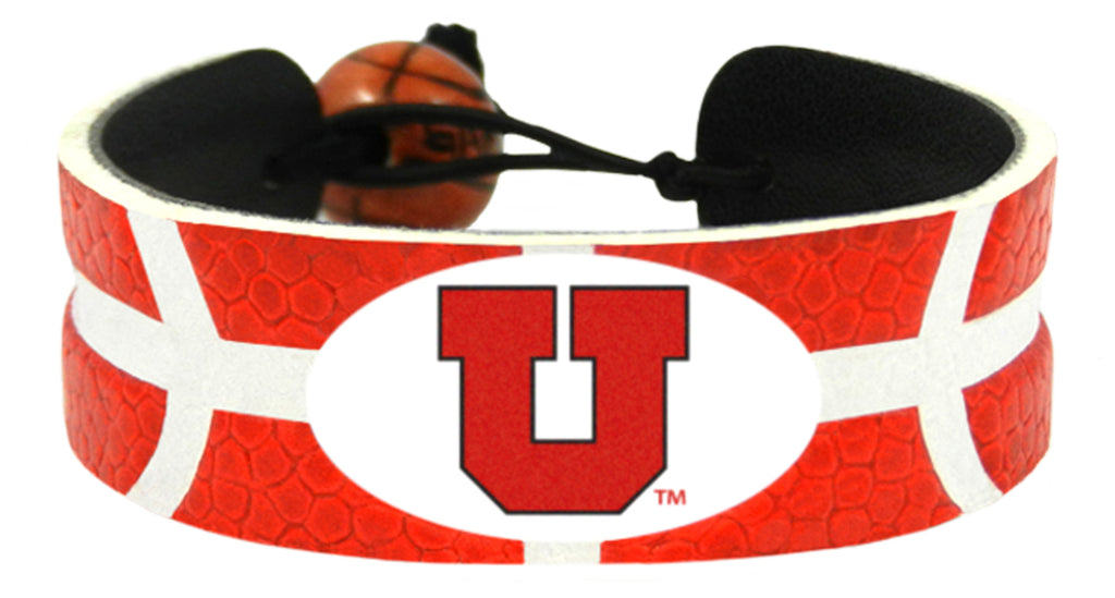 Utah Utes Bracelet Team Color Basketball 