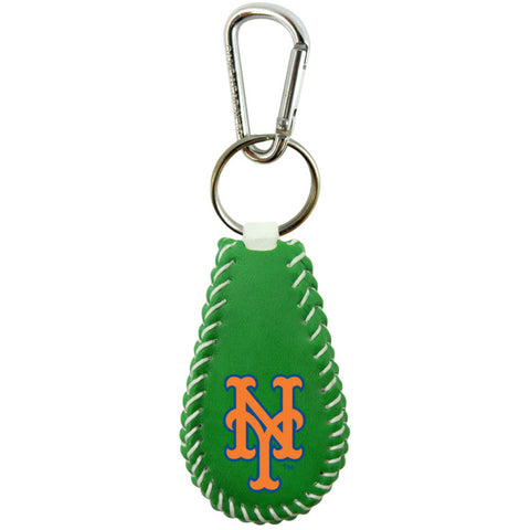 New York Mets Keychain Baseball St. Patrick's Day 