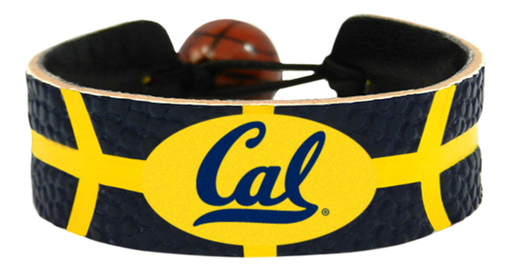 California Golden Bears Bracelet Team Color Basketball 