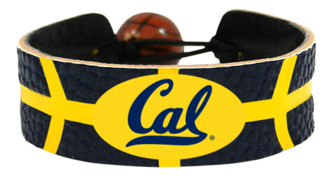 California Golden Bears Bracelet Team Color Basketball 