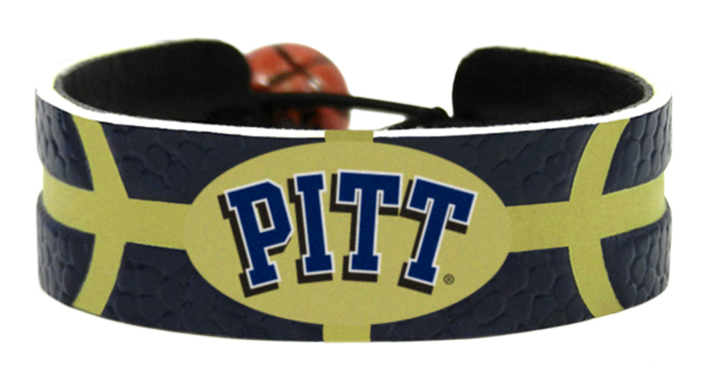 Pittsburgh Panthers Team Color Basketball Bracelet 
