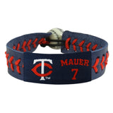 Minnesota Twins Bracelet Team Color Baseball Joe Mauer CO