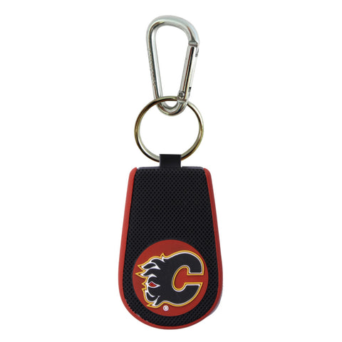 Calgary Flames Keychain Classic Hockey 