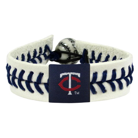 Minnesota Twins Bracelet Genuine Baseball CO