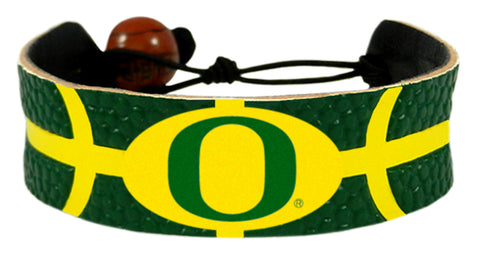 Oregon Ducks Bracelet Team Color Basketball 