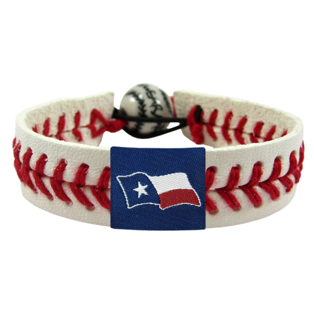 Texas Longhorns Flag Bracelet Classic Baseball CO