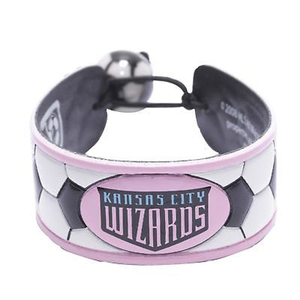 Washington Wizards Kansas City Bracelet Soccer Pink