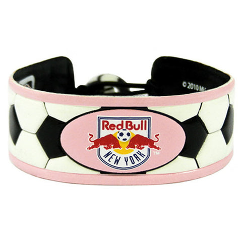 New York Red Bull Bracelet Pink Soccer 