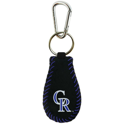 Colorado Rockies Keychain Team Color Baseball CO